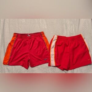 Nike shorts size medium - women’s- two pairs